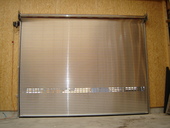 Rolltor ISO Styro, mit Sichtfenster